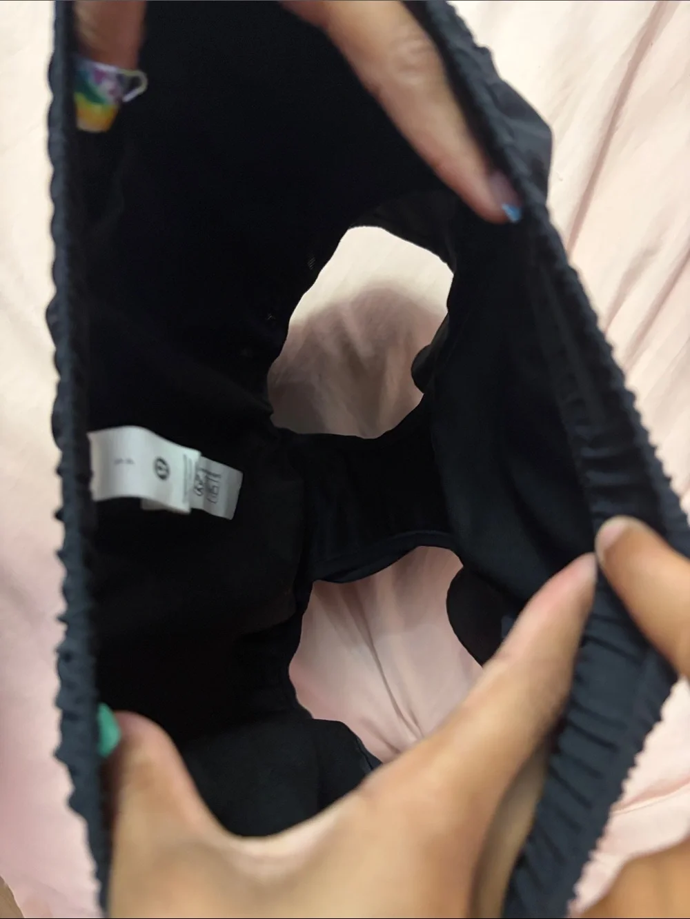 lululemon athletica Black Athletic Running Shorts